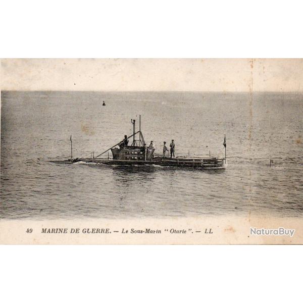 Carte Postale Ancienne - Marine de Guerre - Le Sous-Marin "Otarie" -N�7676
