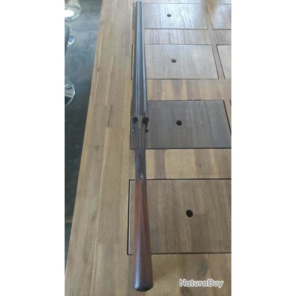 FUSIL JUXTAPOSE St ETIENNE A CHIENS TYPE LEFAU6CHEUX CAL 16