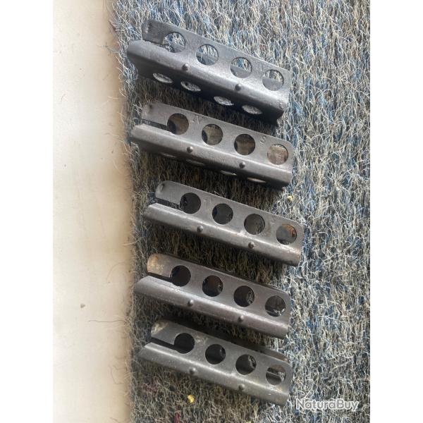 Clip chargeur lee enfield lot de 5
