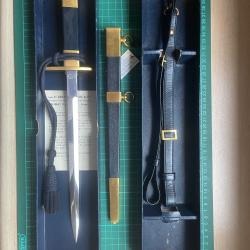 Dague sous-officier Arm&eacute;e de l'Air Mod&egrave;le 55 Manufacture B&eacute;raudy-Vaure &agrave; Ambert compl&egrave;te