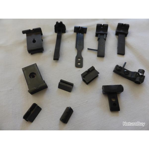 Lot d'organes de vis�e