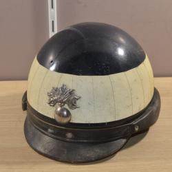Rare casque Moto cycliste  Gendarmerie Mod&egrave;le 1933/41 33/41 French 3 type Fran&ccedil;ais Helmet