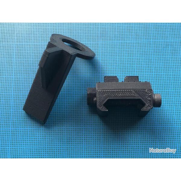 Double Bell VSR-10, VSR10 jeux olympiques: hausse et guidon imprim� en 3d