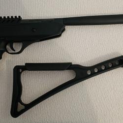 Pistolet air comprim&eacute; Langley Pro Sniper 4.5 mm - 13 Joules - Neuf