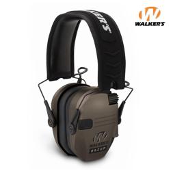 Casque anti-bruit &eacute;lectronique Walker's Razor Slim Shooter Coyote