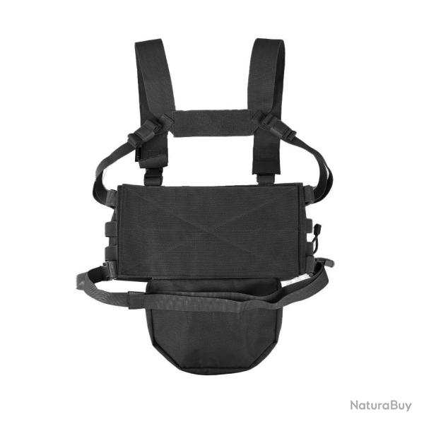 Gilet de poitrine Chest Rig Compact Noir Vigilant