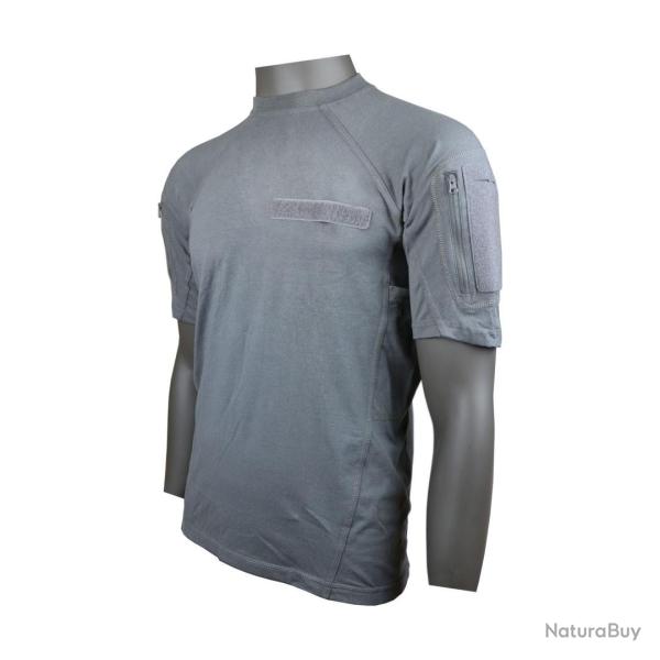 Polo Operator Manches courtes gris Wolf MPSEC