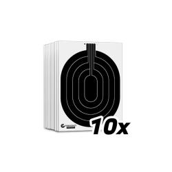 Cibles pr&eacute;cision TrainShot 450x590 pack 10