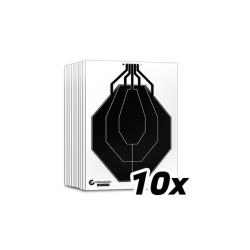 Cibles IPSC TrainShot 450x590 pack 10