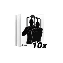Cibles hostage TrainShot 450x590 pack 10