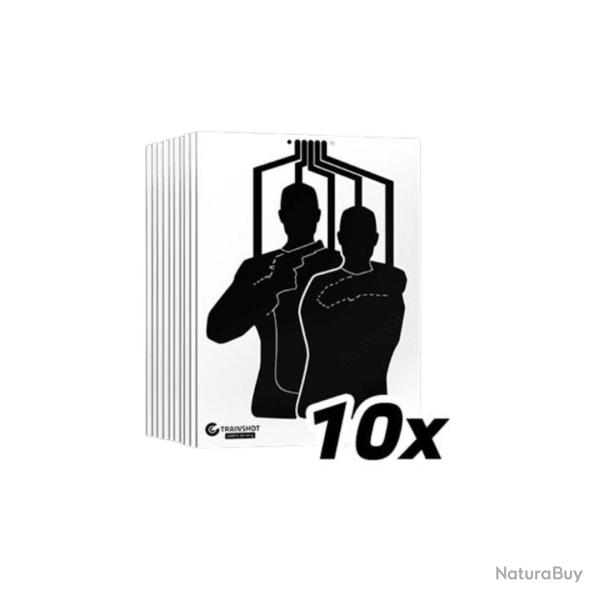 Cibles hostage TrainShot 450x590 pack 10