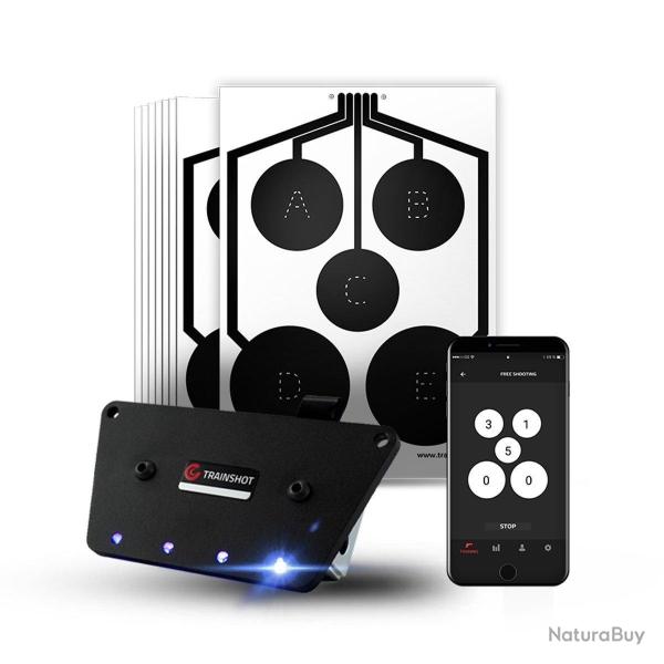 Kit TrainShot tir connect� arme de poing sportif