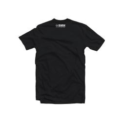 Tee shirt noir logo SMH Secourisme en Milieu Hostile