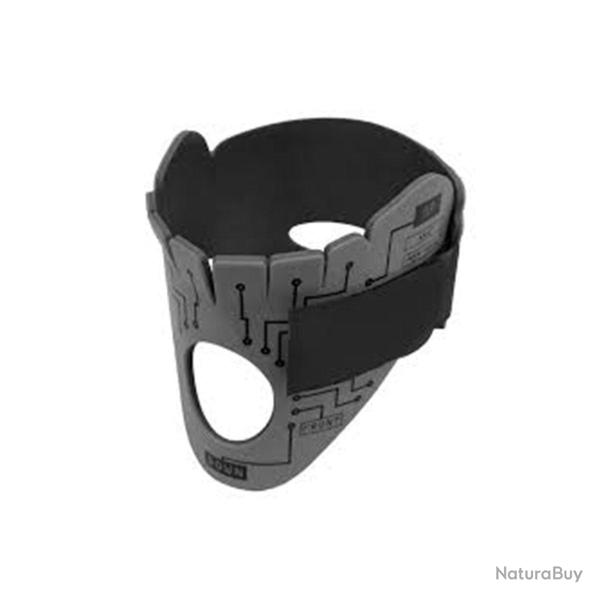 Collier cervical semi rigide gris