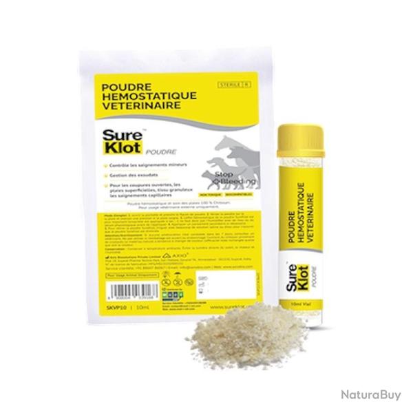 Poudre H�mostatique Chitosan V�t�rinaire SureKlot 10 ml