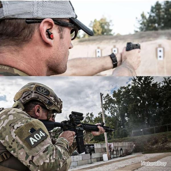 SureFire EP3 Sonic Defenders protection auditive NRR 24 dB