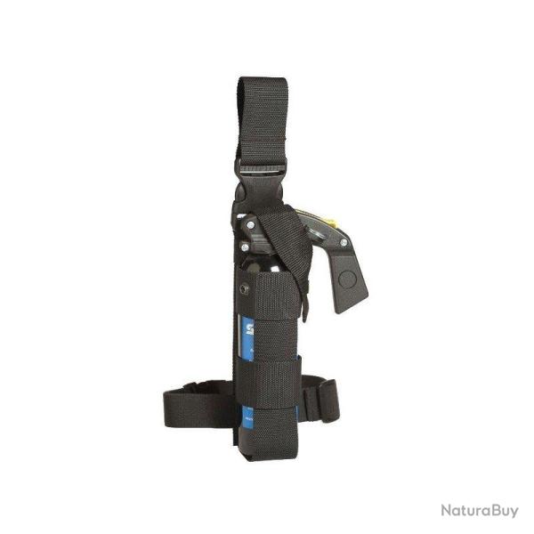 Sabre Etui de cuisse noir spray � Etui spray d�fense
