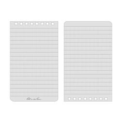Top-spiral notebook 4x6 inch gris Rite In The Rain