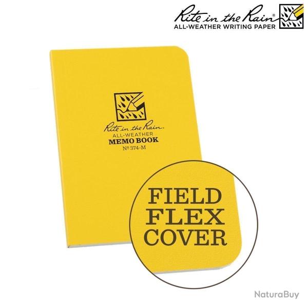 Carnet reliure 8.9 x 12.7cm jaune Rite in the Rain