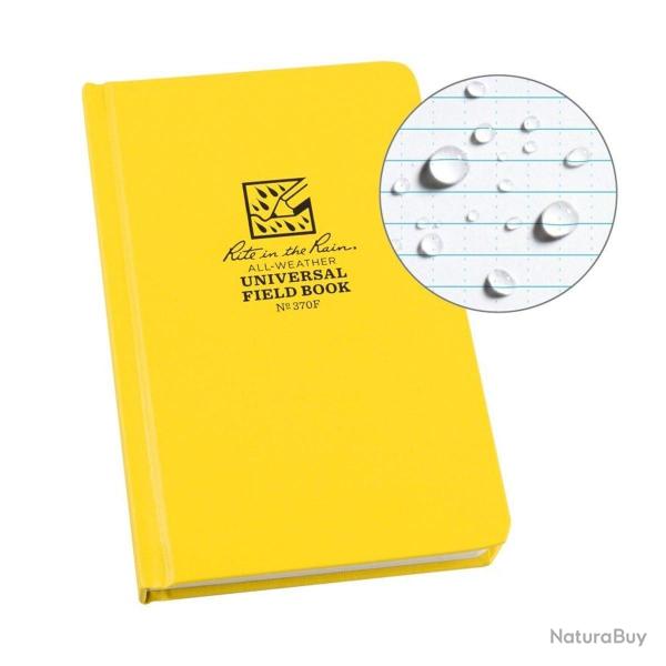 Carnet Fabrikoid 12 x 19 cm jaune Rite in the Rain