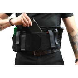 Ceinture &eacute;lastique discr&egrave;te polyvalente & Holster Glock 17 Radar 1957