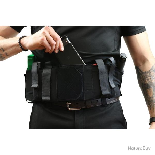 Ceinture �lastique discr�te polyvalente &amp; Holster Glock 17 Radar 1957