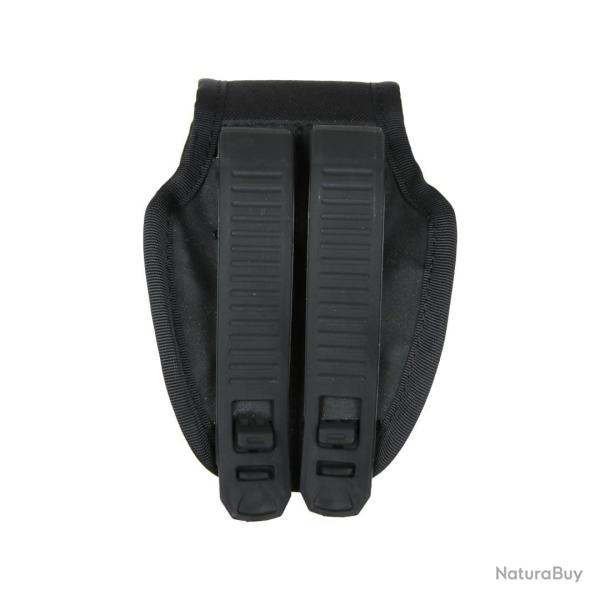 Porte-menottes Cordura avec rabat pression MOLLE