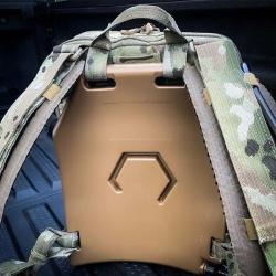 Qore Performance R&eacute;servoir IcePlate Curve tuyau &agrave; gauche Noir Qore Performance