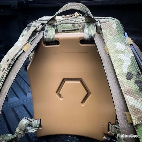 Qore Performance R�servoir IcePlate Curve tuyau � gauche Noir Qore Performance