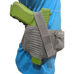 Insert kydex velcro universel Glock 17 19 26 gris Nikaia