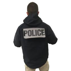 Mp-Sec Bande r&eacute;tro-r&eacute;fl&eacute;chissante Police