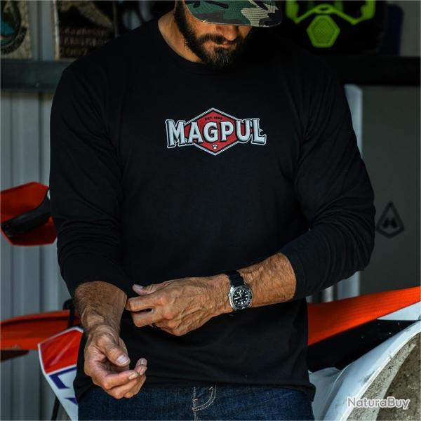 Tee shirt manches longues Station noir Magpul