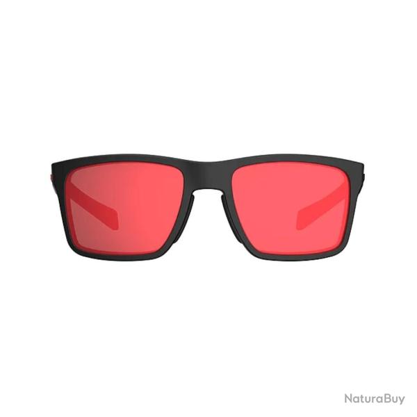 Lunettes de soleil Rider Eyewear black frame polarized gray red mirror Magpul