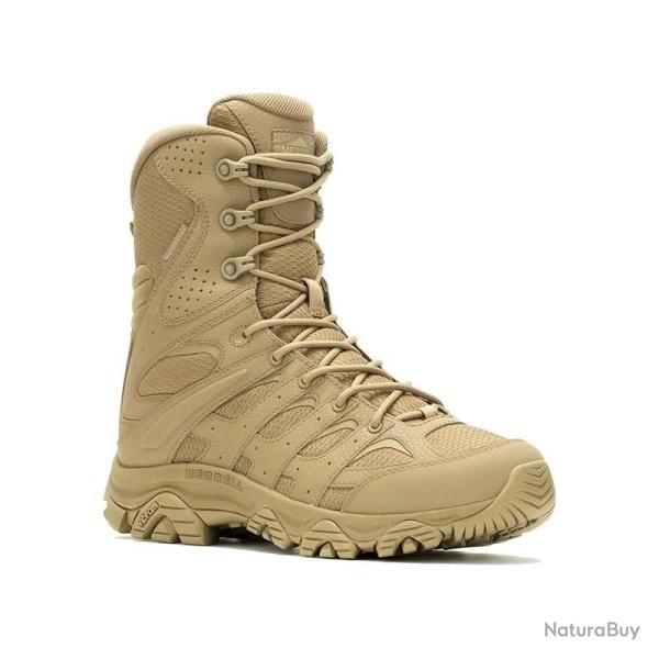 Merrell Chaussure Intervention MOAB 3 Tactical 8 ZIP WP Coyote