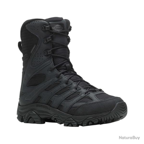 Merrell Chaussure Intervention MOAB 3 Tactical 8 ZIP WP Noir