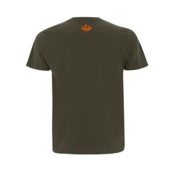 T-shirt Ours Asocial Bushcraft vert olive