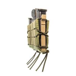 Porte chargeur Double Pistol Taco&reg; molle vert olive