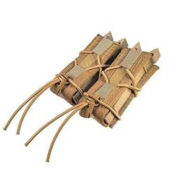 Porte chargeur Double Pistol Taco&reg; molle coyote