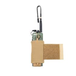 Pochette Radio PRC Matelass&eacute;e Coyote