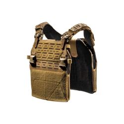 HAWK Plate Carrier Avant et Arri&egrave;re Coyote FROG.PRO
