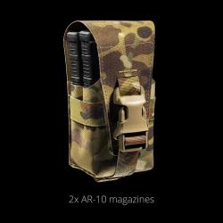 Pochette 2 Chargeurs 7.62 Multicam