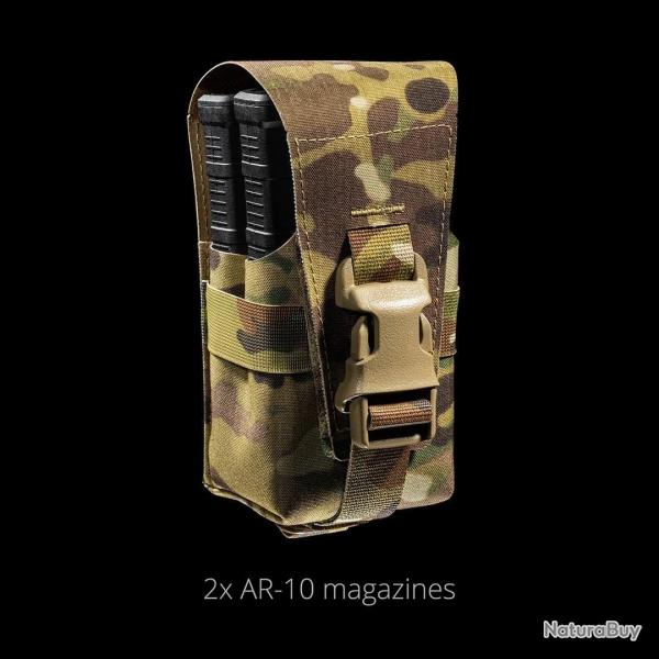 Pochette 2 Chargeurs 7.62 Multicam