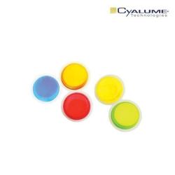 Marqueur circulaire Lightshape&reg; cyalume de couleur 3" 4hrs