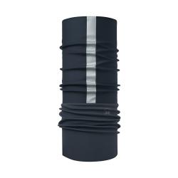 Tour de Cou Buff Reflective Bleu Marine - Visibilit&eacute; Nocturne - Haute S&eacute;curit&eacute;