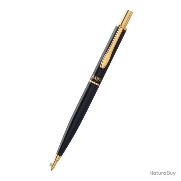 Stylo noir Lockwrite Or (clic)