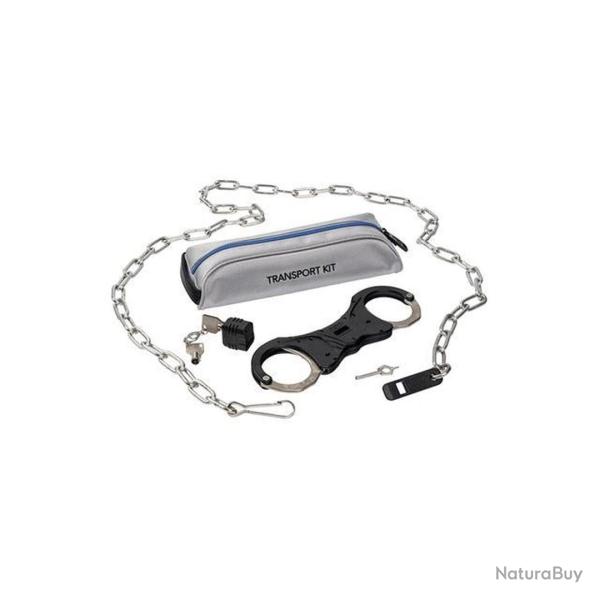 Transport Kit - Chain, Rigid Ultra Plus Hancuffs (1 Pawl, Yellow-Tactical)