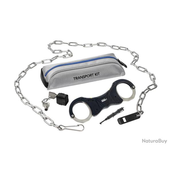 Transport Kit - Chain, Rigid Ultra Plus Hancuffs (1 Pawl, Yellow-Tactical)
