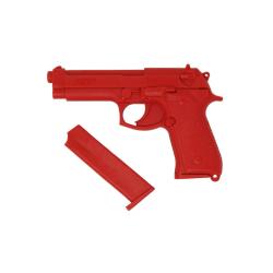 Red Gun Beretta 92 W/ Drop-Out Magazine (Factice)