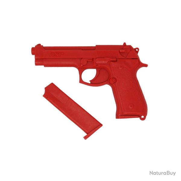 Red Gun Beretta 92 W/ Drop-Out Magazine (Factice)