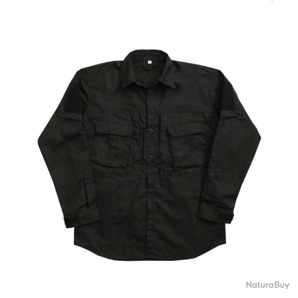 Chemise A110 climat chaud Noir Arktis